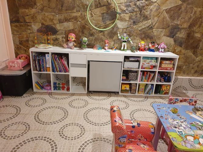 Juguetero + Escritorio infantil