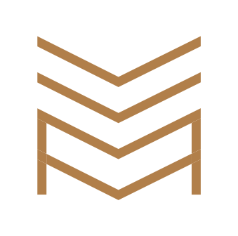 Modular, logotipo con madera